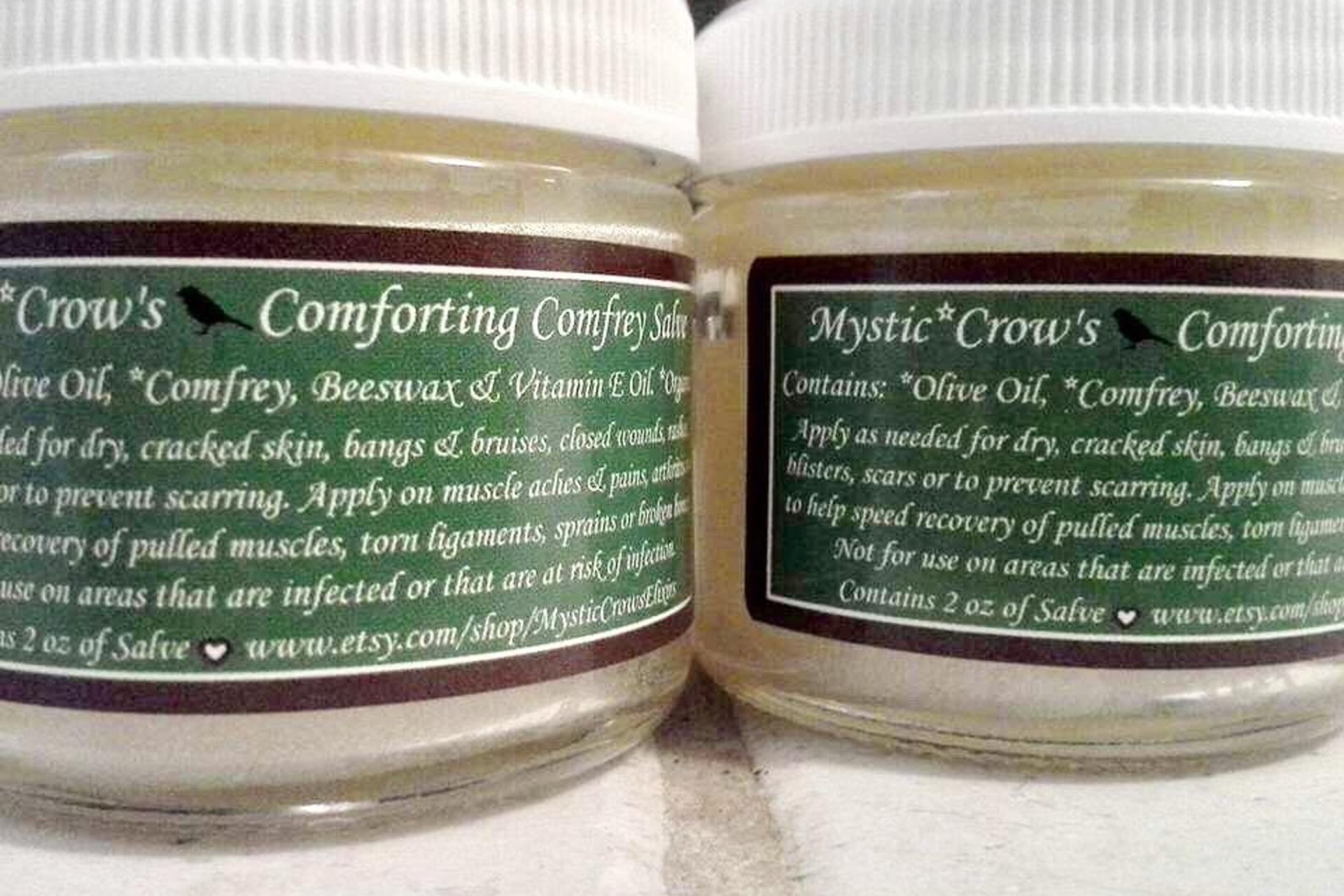 Mystic Crow's Comforting Comfrey Salve