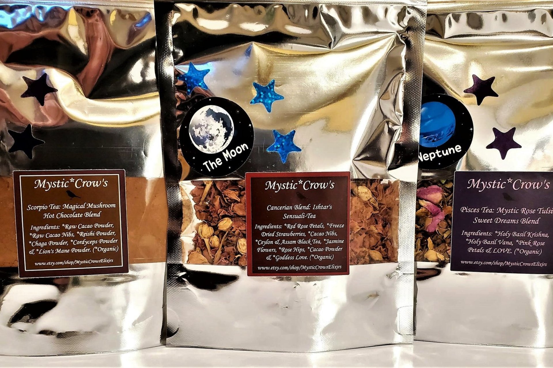 Mystic Crow's Water Sign Tea Bundle
