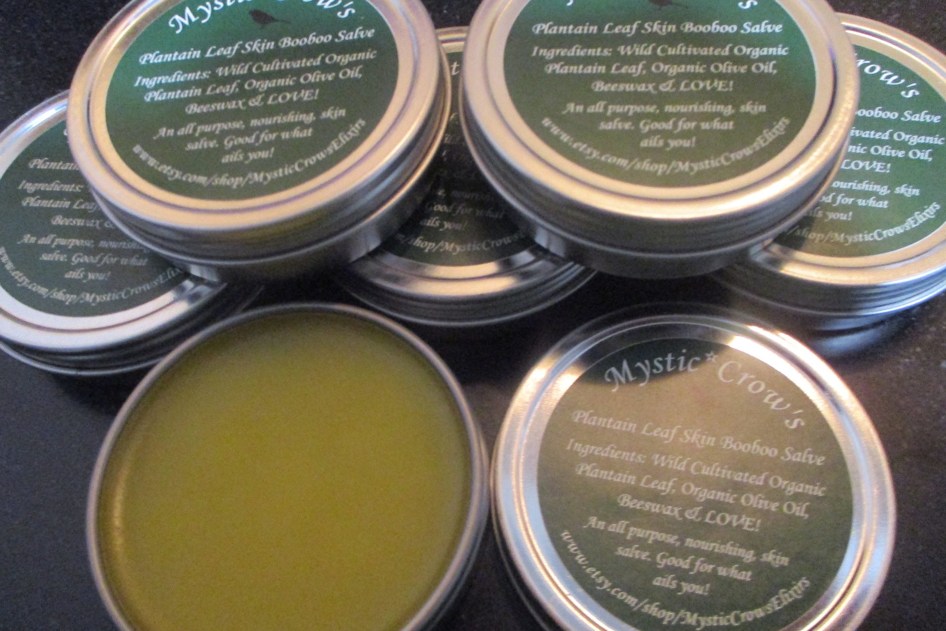 Plantain Leaf Skin Booboo Salve