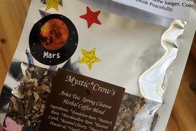 Mystic Crow's Aries Tea Spring Cleanse Herbal Coffee Blend