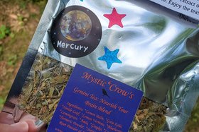 Mystic Crow's Gemini Tea Nourish Your Brain Blend